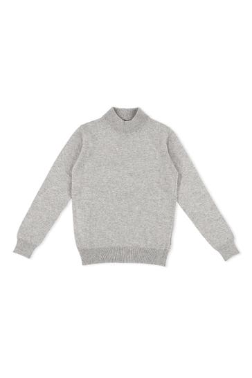 BILLIONAIRE Langarmshirt CREST 10 | grey