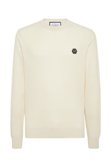 PHILIPP PLEIN Pullover 01OF | OffWhite