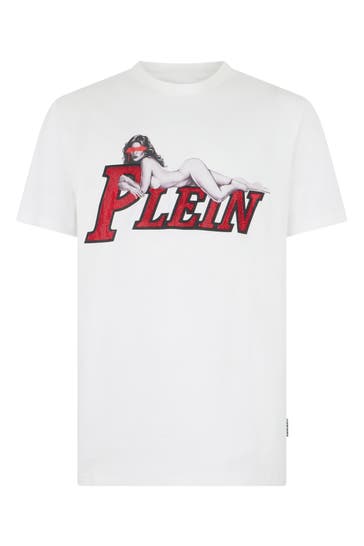 PHILIPP PLEIN Jersey T-Shirt Plein Pin Up