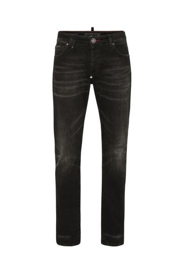PHILIPP PLEIN Jeans 02TT | TURBO TITAN BLACK Straight