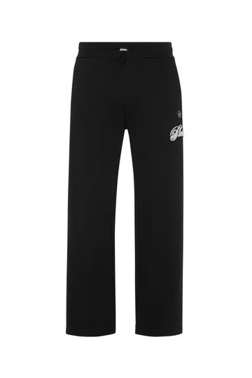 PHILIPP PLEIN Sweatpant SIGNATURE 02 | black Loose Fit