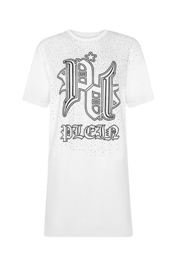 PHILIPP PLEIN Casual-Kleid 01 | white