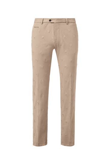 PHILIPP PLEIN Business-Hose SKULL 06 | beige Slim