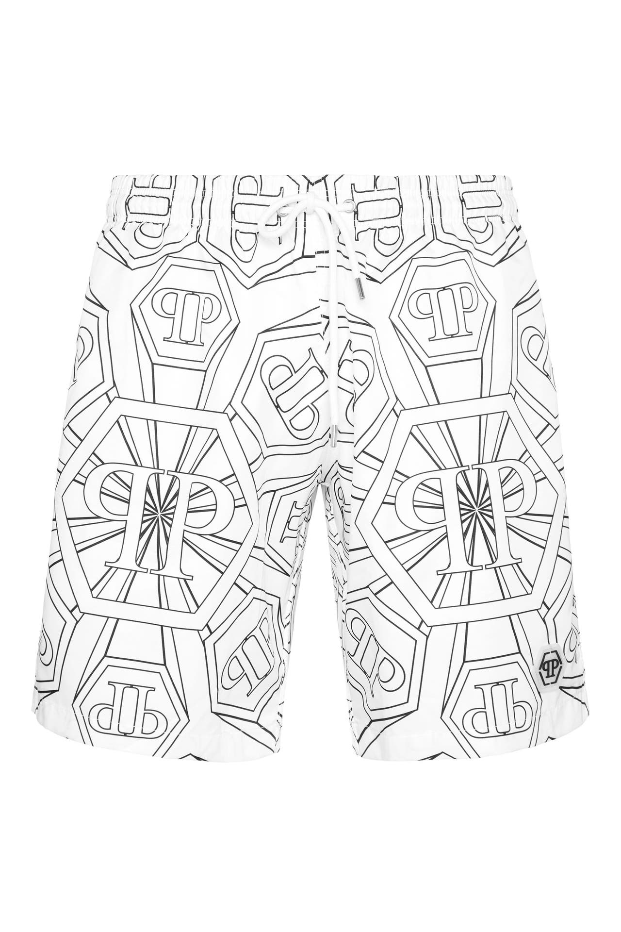 PHILIPP PLEIN Badehose HEXAGON MONOGRAM, Bild 1
