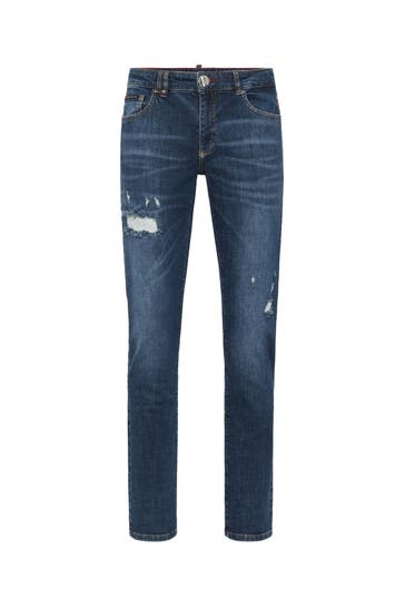 PHILIPP PLEIN Jeans 14DB | deepseablue Straight