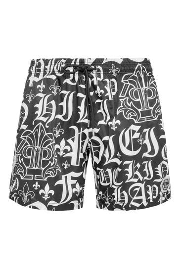PHILIPP PLEIN Badehose GOTHIC PLEIN