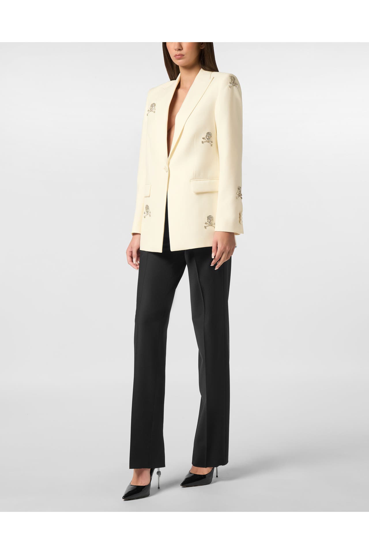 PHILIPP PLEIN Blazer SKULL 01 | white, Bild 1