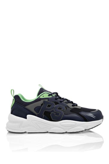 PLEIN SPORT Sneaker 7214 | Darkgrey+darkblue