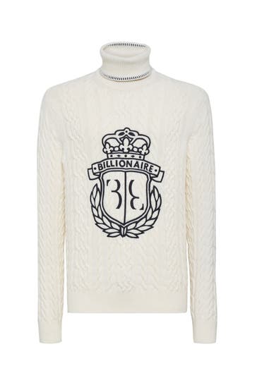 BILLIONAIRE Pullover 01 | white