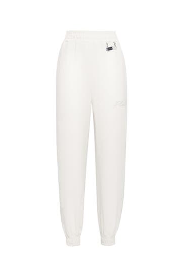PHILIPP PLEIN Joggpant SIGNATURE 75 | Cream Straight