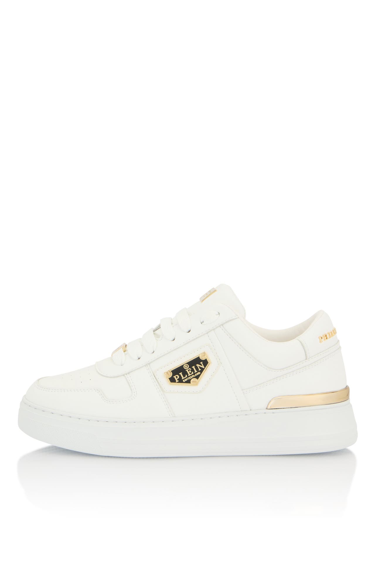 PHILIPP PLEIN Sneaker 0193 | white/lightgold, Bild 1
