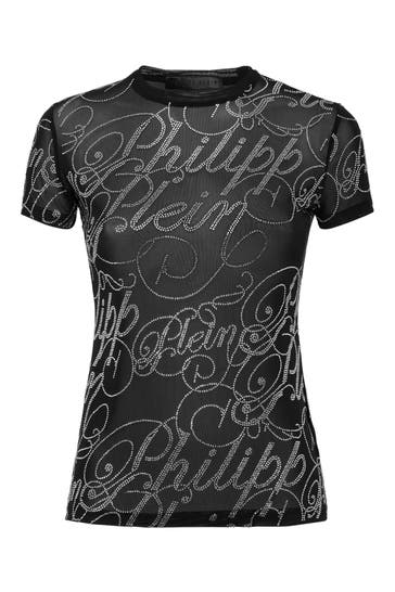 PHILIPP PLEIN T-Shirt SIGNATURE 02 | black