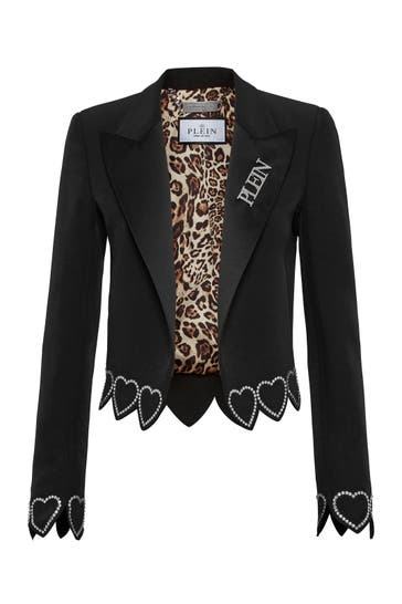 PHILIPP PLEIN Blazer HEART 02 | black