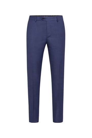 BILLIONAIRE Business-Hose CREST 08 | middleblue Slim