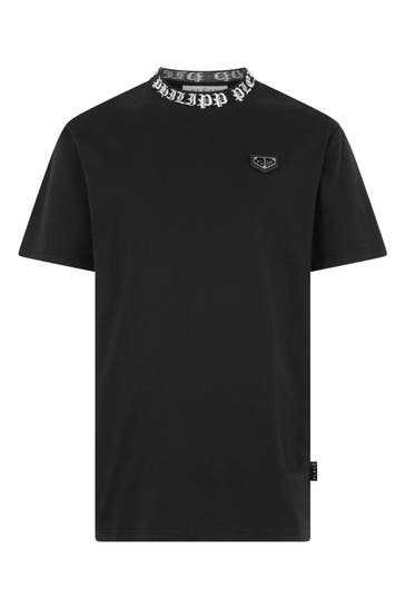 PHILIPP PLEIN Kurzarm-Rundhals-T-Shirt