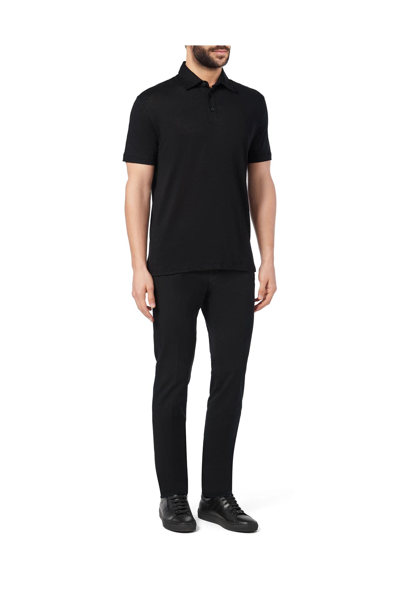 BILLIONAIRE Polo-Shirt CREST 02 | black, Bild 1