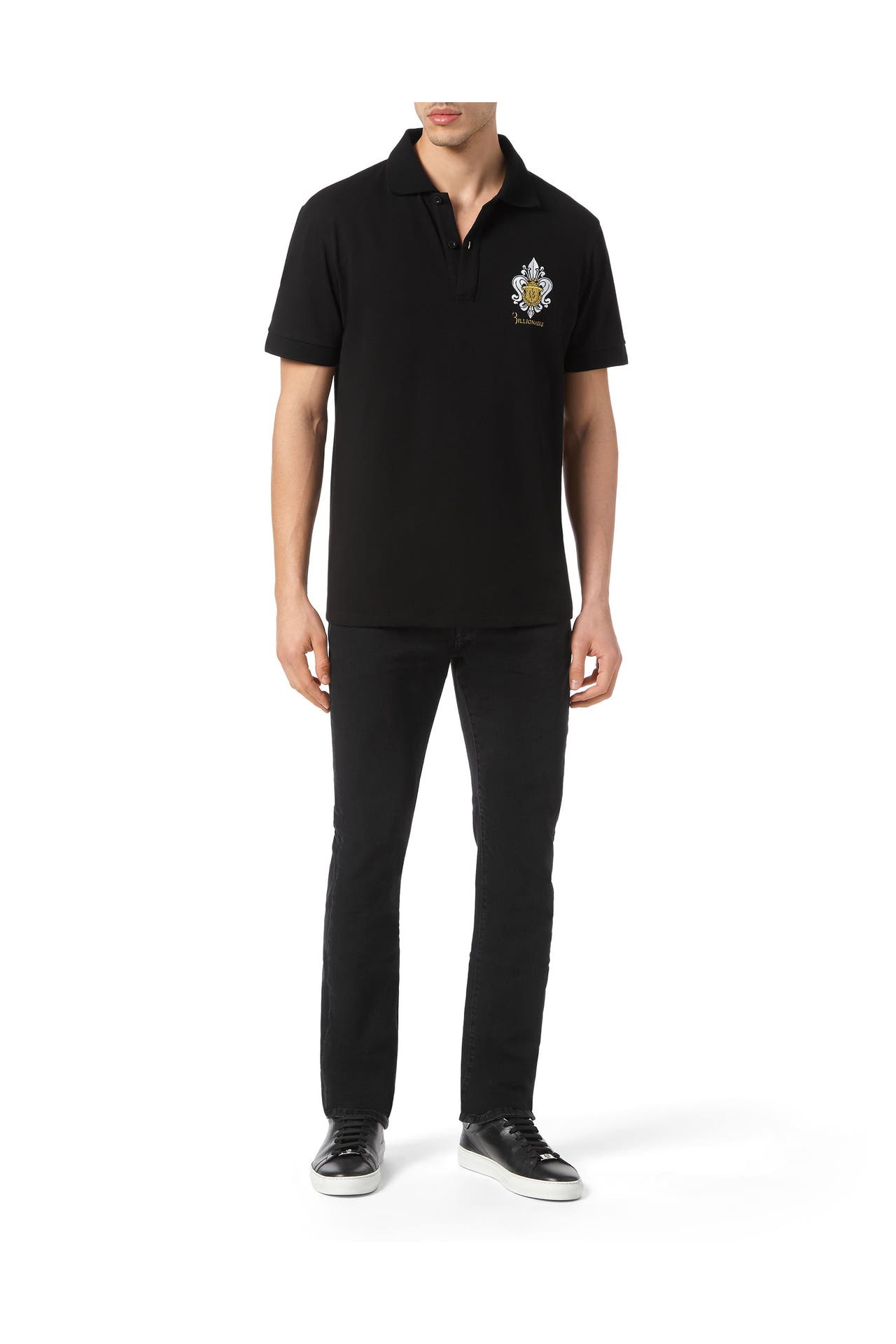 BILLIONAIRE Polo-Shirt 02 | black, Bild 1