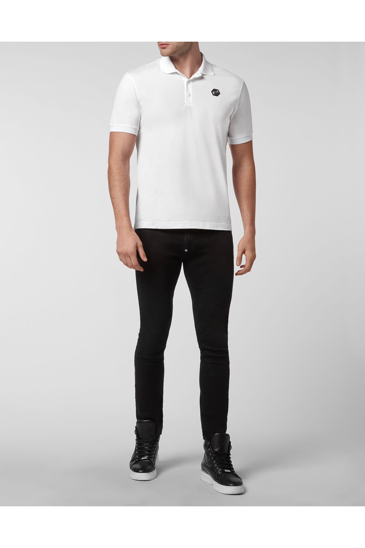 PHILIPP PLEIN Polo-Shirt 01 | white, Bild 1