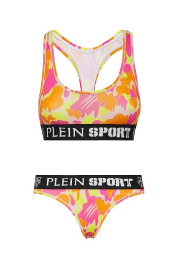 PLEIN SPORT BH CAMOUFLAGE 33 | Fuxia