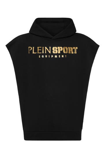 PLEIN SPORT Hoodie 0294 | black/lightgold
