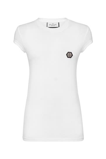 PHILIPP PLEIN T-Shirt HEXAGON 01 | white