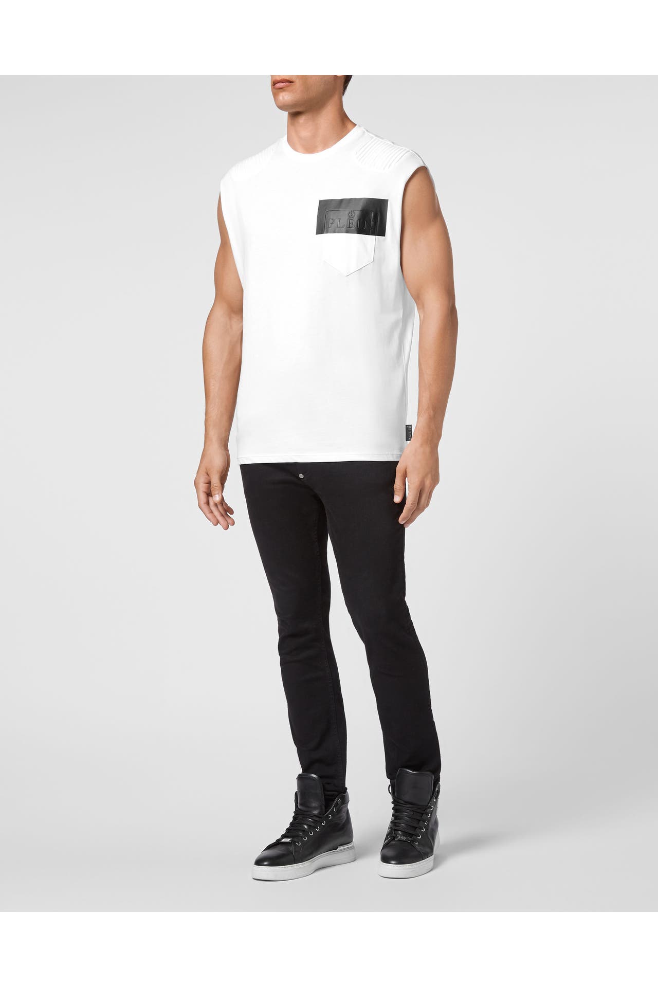 PHILIPP PLEIN Tank Top 01 | white, Bild 1