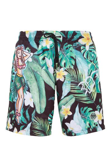 PHILIPP PLEIN Badehose HAWAII