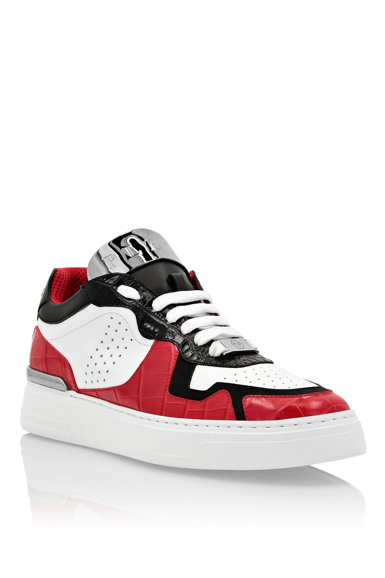 PHILIPP PLEIN Sneaker SILVER SURFER 13 | red, Bild 1
