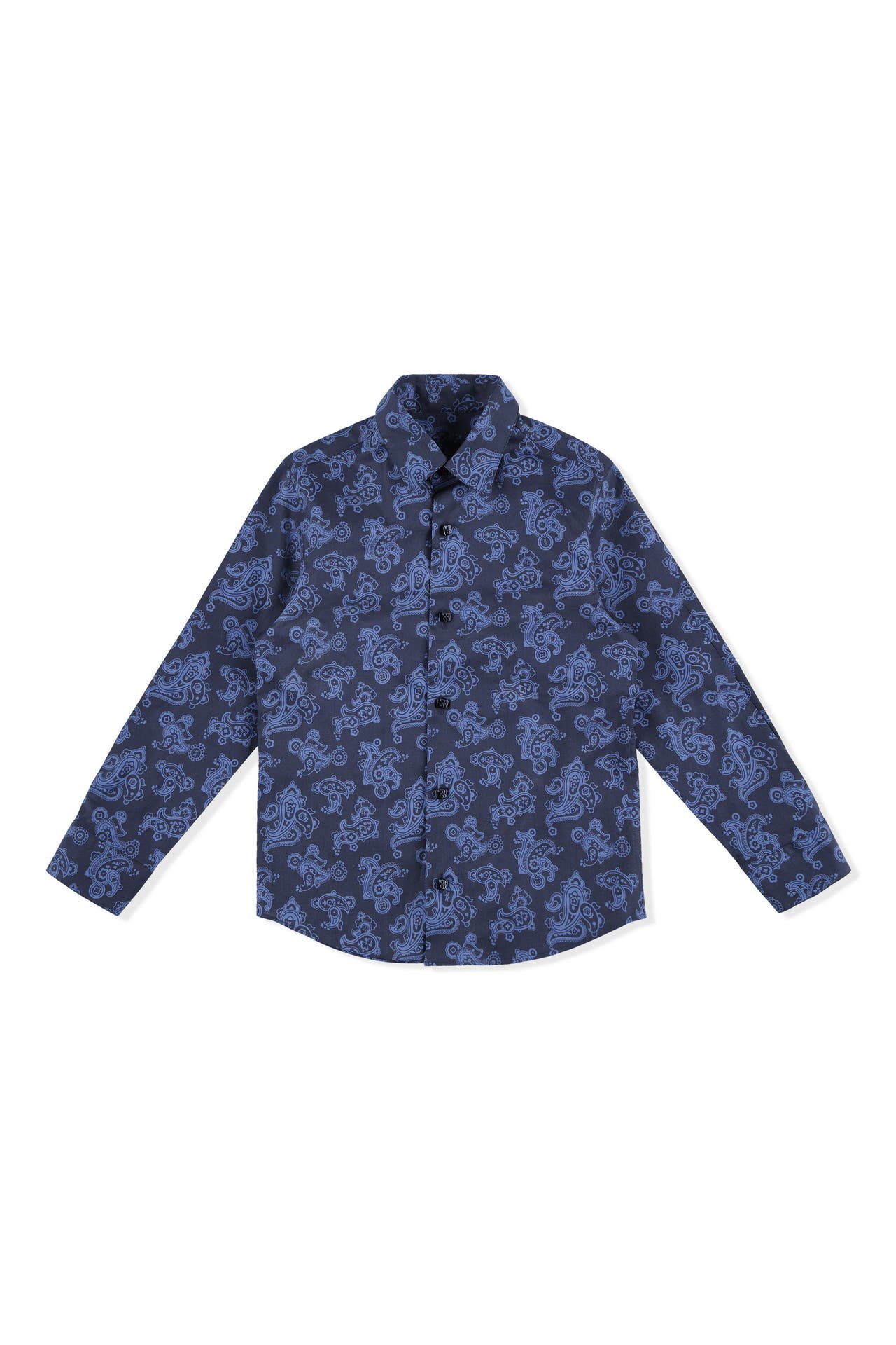 BILLIONAIRE Langarmshirt PAISLEY 14 | darkblue, Bild 1