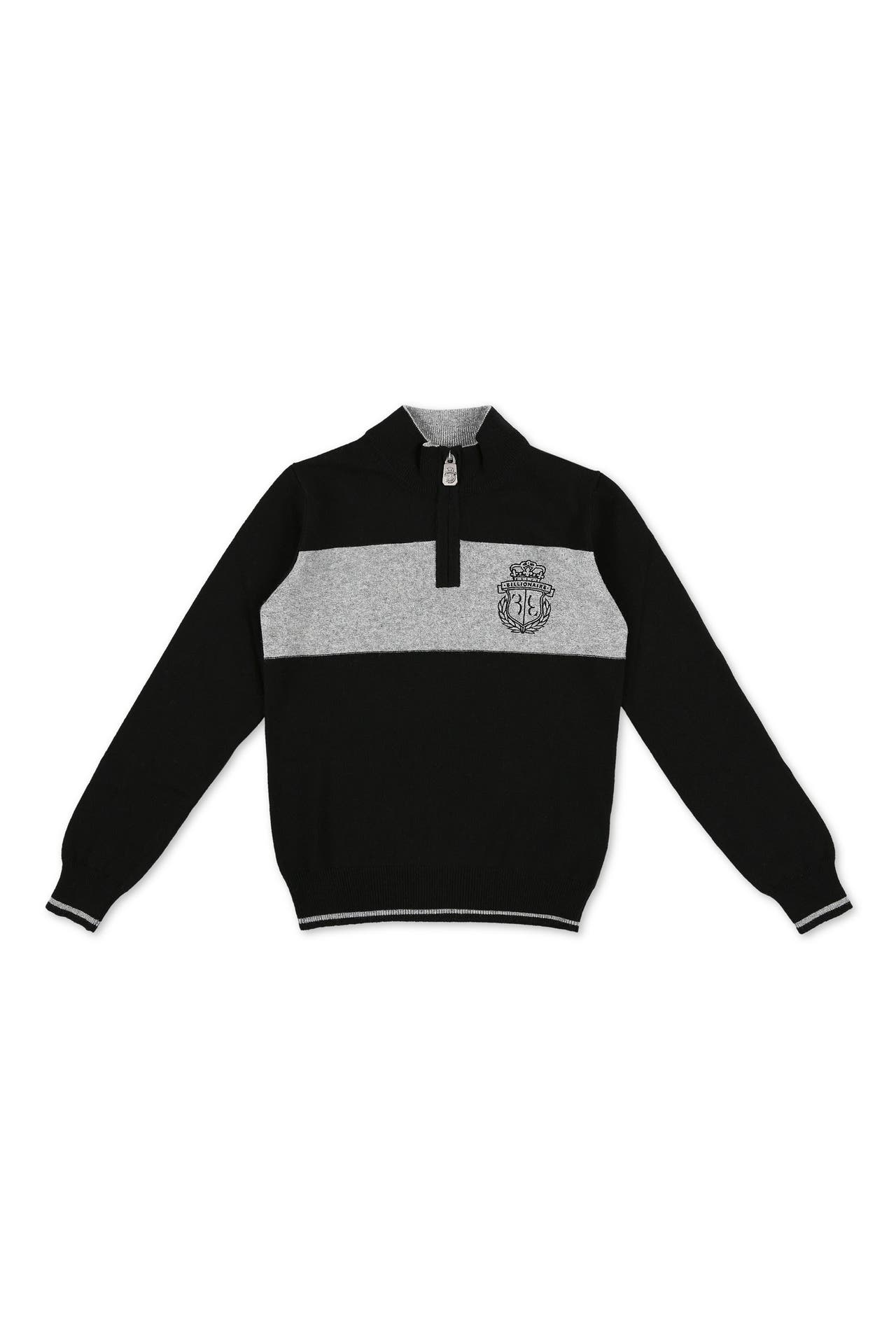 BILLIONAIRE Langarmshirt LOVE 0210 | black/grey, Bild 1