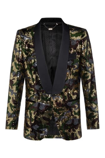 BILLIONAIRE Business-Sakko STATEMENT 16 | gold Slim Fit