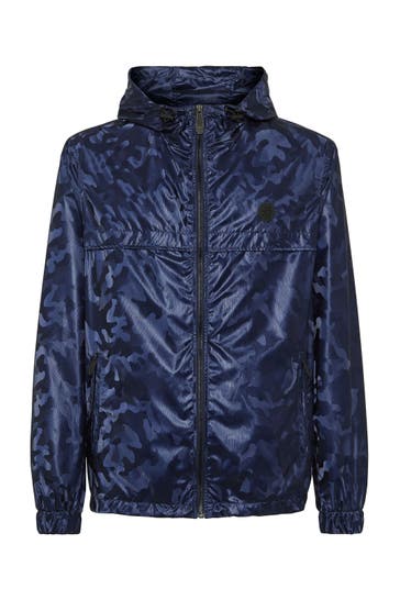 PHILIPP PLEIN Regenjacke CAMOUFLAGE 14 | darkblue