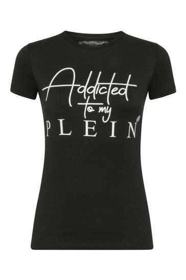 PHILIPP PLEIN T-Shirt STATEMENT 02 | black