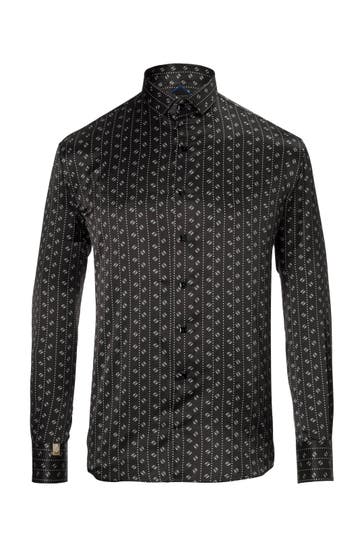 BILLIONAIRE Business-Hemd 02 | black Slim Fit