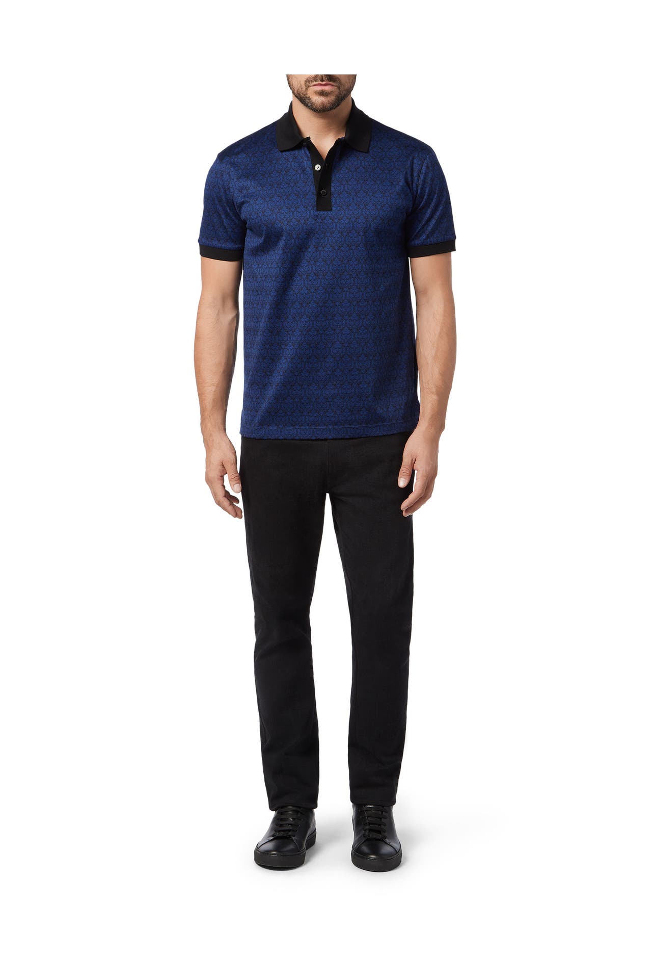 BILLIONAIRE Polo-Shirt LION 14 | darkblue, Bild 1