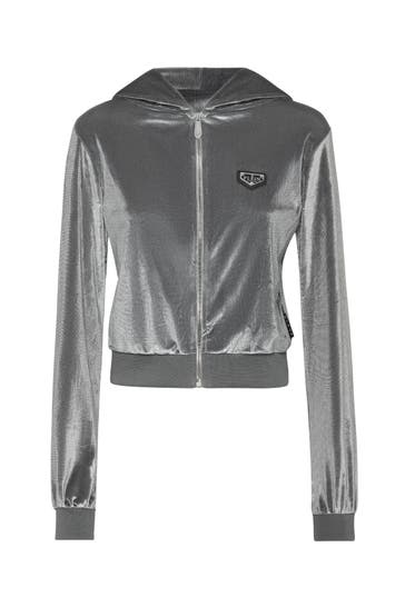 PHILIPP PLEIN Sweatjacke SKULL 10 | grey