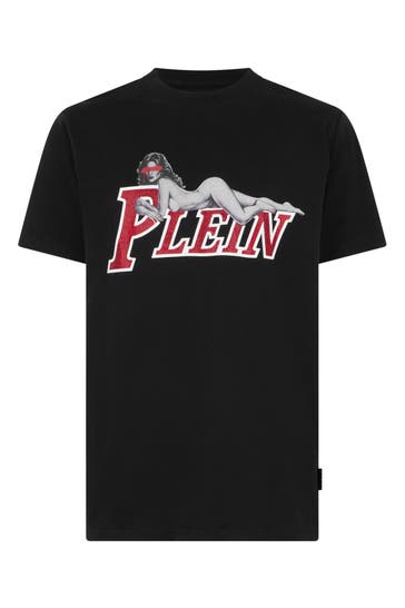PHILIPP PLEIN Kurzarm-Rundhals-T-Shirt