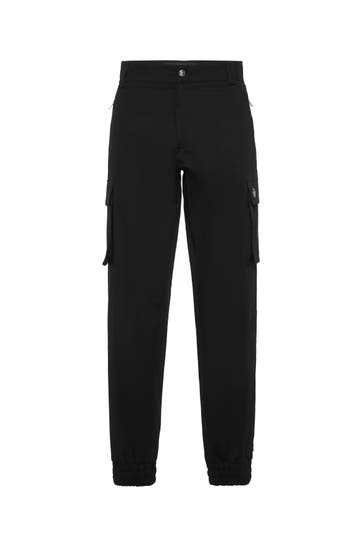 PHILIPP PLEIN Stoffhose BASIC 02 | black Chino