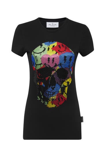 PHILIPP PLEIN T-Shirt SMILE 02 | black