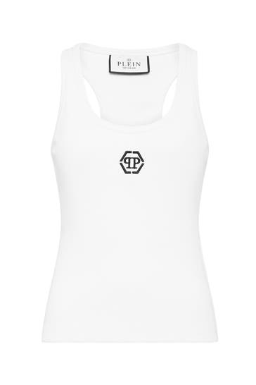 PHILIPP PLEIN Top HEXAGON 01 | white