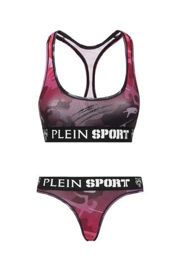 PLEIN SPORT BH CAMOUFLAGE 5003 | camouflage/pink