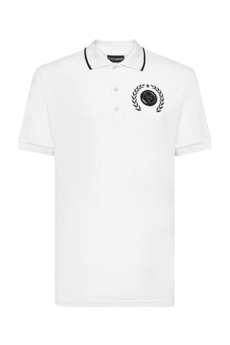 PLEIN SPORT Polo-Shirt CARBON TIGER 0102 | white/black
