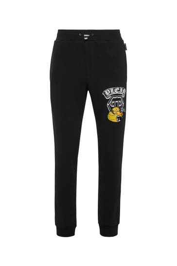 PHILIPP PLEIN Sweatpant DUCK 02 | black Loose Fit