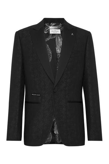 PHILIPP PLEIN Business-Sakko SKULL 02 | black Slim Fit