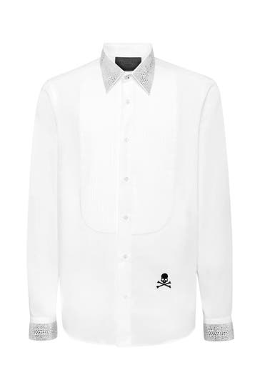 PHILIPP PLEIN Business-Hemd 01 | white Slim Fit
