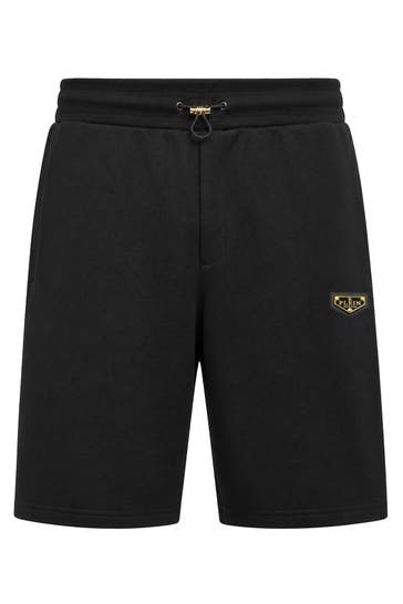 PHILIPP PLEIN Short 02 | black Wide/ Loose Fit