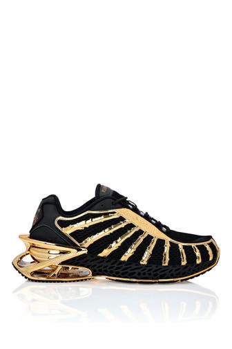 PLEIN SPORT Sportschuhe THUNDERSTORM GENX 0216 | black/gold