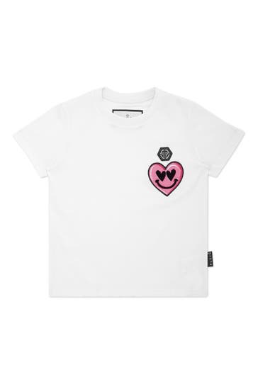 PHILIPP PLEIN T-Shirt SMILE 01 | white
