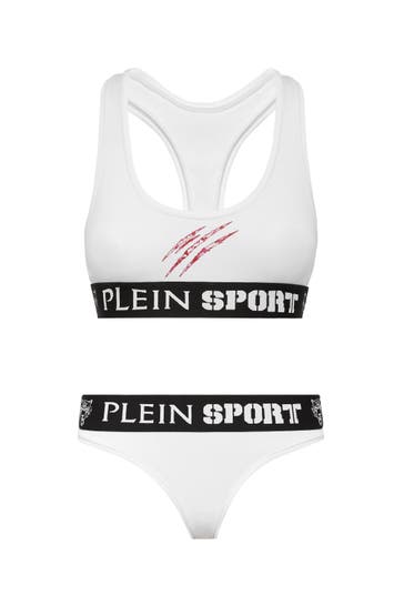 PLEIN SPORT BH SCRATCH 0133 | white+fuchsia