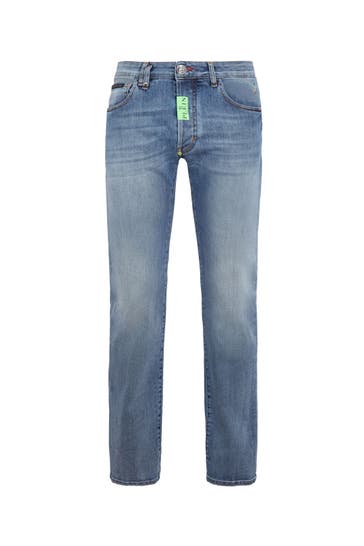 PHILIPP PLEIN Jeans HEXAGON 05GD | PacificBlue Straight